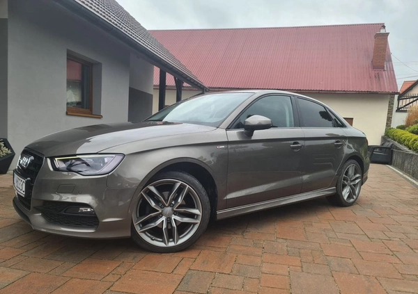 Audi A3 cena 63999 przebieg: 122376, rok produkcji 2015 z Lubomierz małe 106